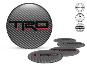 Toyota TRD Ruota Emblema Versione Design Cupola Alta Qualità